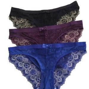Set of 3 Lace Panties